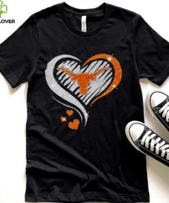 Texas Longhorns basketball Love Heart diamond 2023 NCAA Hoodie Shirt
