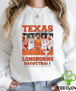 Texas Longhorns basketball team players logo starting 5 shirt 1 Texas Longhorns basketball team players logo starting 5 shirt