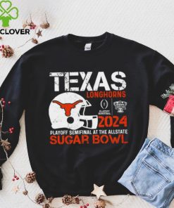 Texas Longhorns football 2024 playoff semifinal at the Allstate Sugar Bowl helmet logo shirt 4 Texas Longhorns football 2024 playoff semifinal at the Allstate Sugar Bowl helmet logo shirt