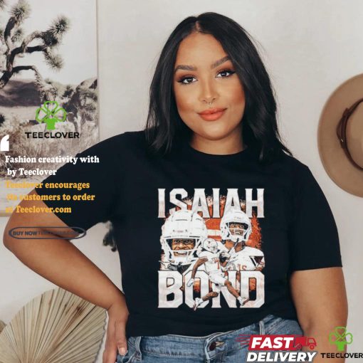 Texas Longhorns football Isaiah Bond player collage shirt