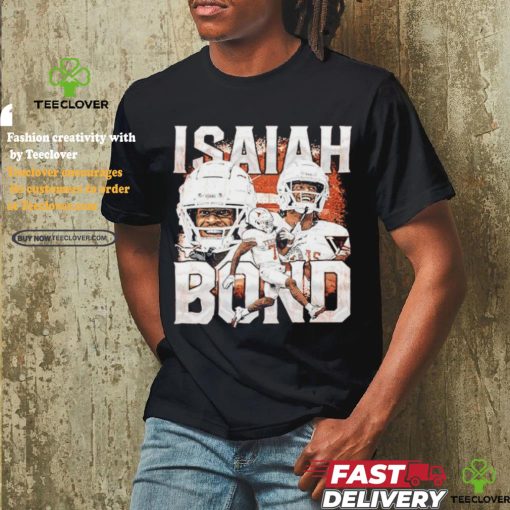 Texas Longhorns football Isaiah Bond player collage shirt