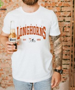 Texas Longhorns football est. 1893 helmet retro shirt