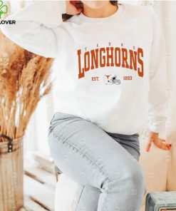 Texas Longhorns football est. 1893 helmet retro hoodie, sweater, longsleeve, shirt v-neck, t-shirt