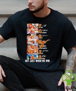 Texas Longhorns forever Jaylan Ford Jonathon Brooks Quinn Ewers signatures shirt 1 Texas Longhorns forever Jaylan Ford Jonathon Brooks Quinn Ewers signatures shirt