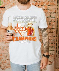 Texas Longhorns mascot Division I women’s volleyball Champions 2023 shirt