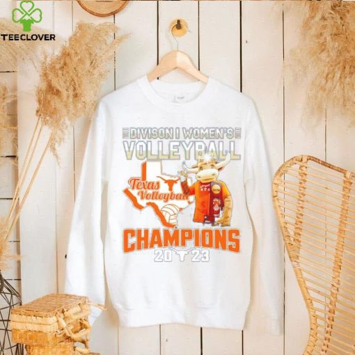 Texas Longhorns mascot Division I women’s volleyball Champions 2023 shirt
