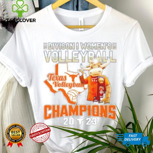 Texas Longhorns mascot Division I women’s volleyball Champions 2023 shirt