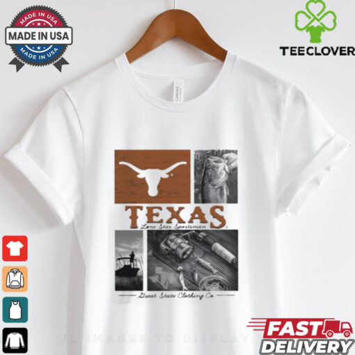 Texas Longhorns multi plane Bass lone stan sportsman shirt