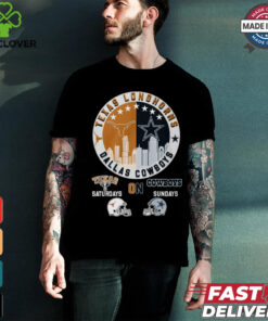 Texas Longhorns on dallas cowboys saturdays shirt