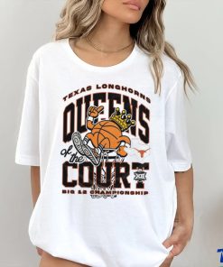 Texas Longhorns queens of the court big 12 Championship hoodie, sweater, longsleeve, shirt v-neck, t-shirt