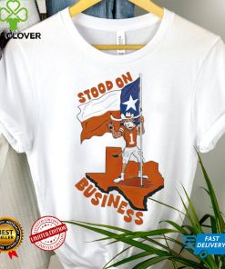 Texas Longhorns stood on business flag shirt