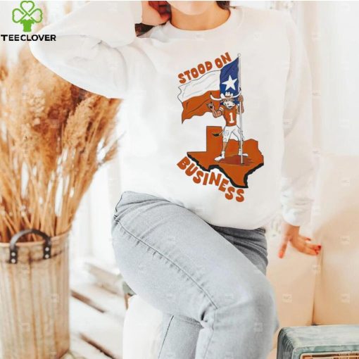 Texas Longhorns stood on business flag hoodie, sweater, longsleeve, shirt v-neck, t-shirt