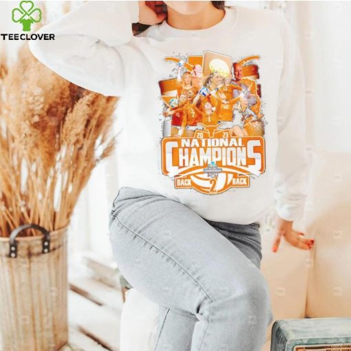 Texas Longhorns volleyball 2023 National Champions back 2 back hoodie, sweater, longsleeve, shirt v-neck, t-shirt