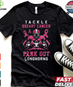 Texas Longhorns – Tackle Breast Cancer Shirt