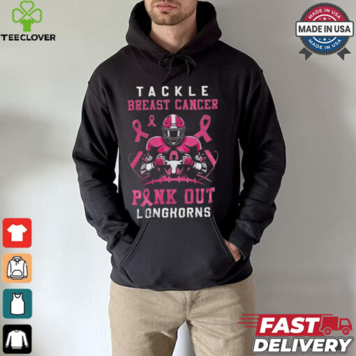 Texas Longhorns – Tackle Breast Cancer Shirt