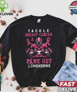 Texas Longhorns – Tackle Breast Cancer Shirt