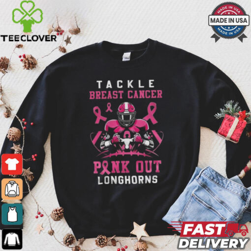 Texas Longhorns – Tackle Breast Cancer Shirt