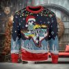 Cat Skull Santa merry Christmas Ya Filthy Human Ugly Christmas 3D Sweater