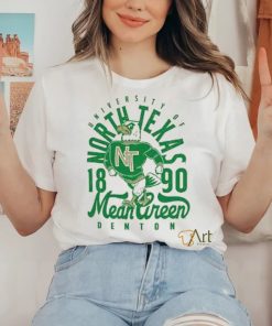 Texas Mean Green Ivory Mascot T Shirt