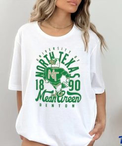 Texas Mean Green Ivory Mascot T Shirt