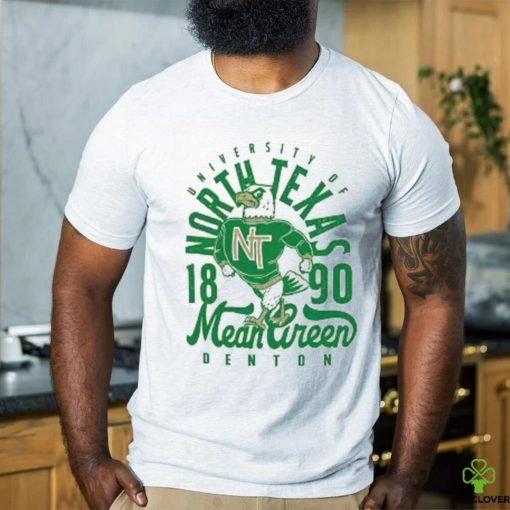 Texas Mean Green Ivory Mascot T Shirt