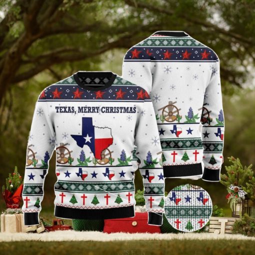 Texas Merry Christmas Family Gift Ugly Christmas Sweater