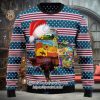 NFL Fans Kansas City Chiefs Dabbing Santa Claus Christmas Ugly Sweater For Men Women