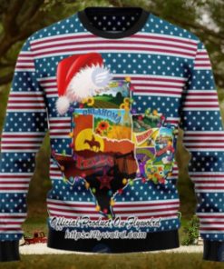 Texas Merry Christmas Ugly Christmas Sweater