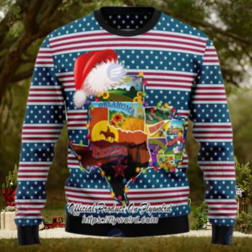 Texas Merry Christmas Ugly Christmas Sweater