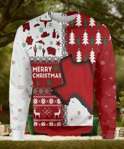 Texas Merry Christmas Ugly Sweater For Men Women