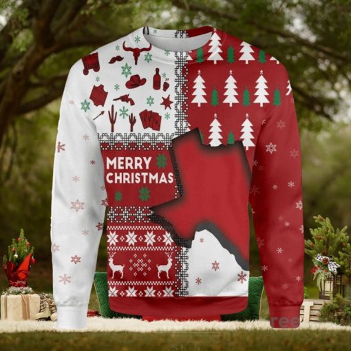 Texas Merry Christmas Ugly Sweater For Men Women
