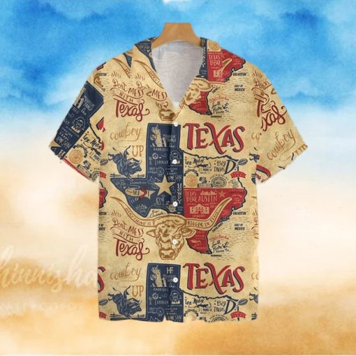 Texas Proud V1 Tropical Hawaiian Shirt For Men And Women