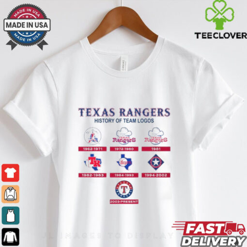 Texas Rangers 1962 shirt