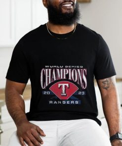 Texas Rangers 2023 World Series Champions Shut Out Tri Blend Shirt