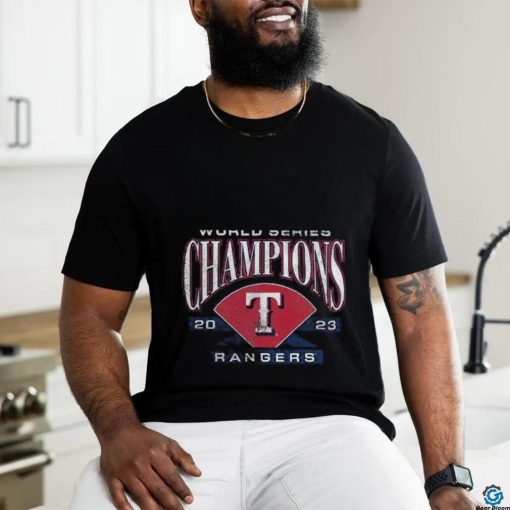 Texas Rangers 2023 World Series Champions Shut Out Tri Blend Shirt