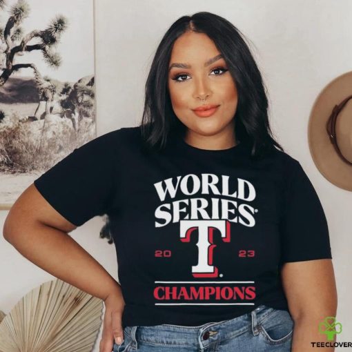 Texas Rangers 2023 World Series Champions Signature Roster Shirt