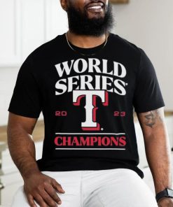 Texas Rangers 2023 World Series Champions Signature Roster Shirt