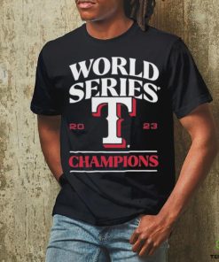 Texas Rangers 2023 World Series Champions Signature Roster Shirt