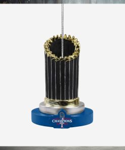 Texas Rangers 2023 World Series Champions Trophy Ornament