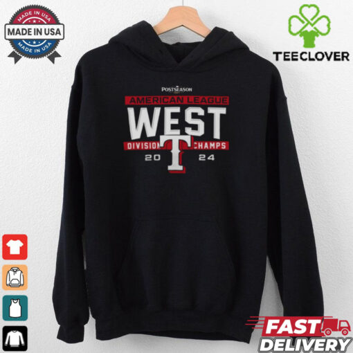 Texas Rangers 2024 Al West Division Champions shirt