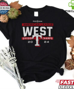 Texas Rangers 2024 Al West Division Champions shirt