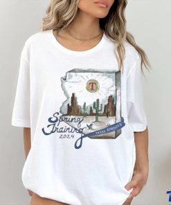 Texas Rangers 2024 Spring Training Cactus League Shirt