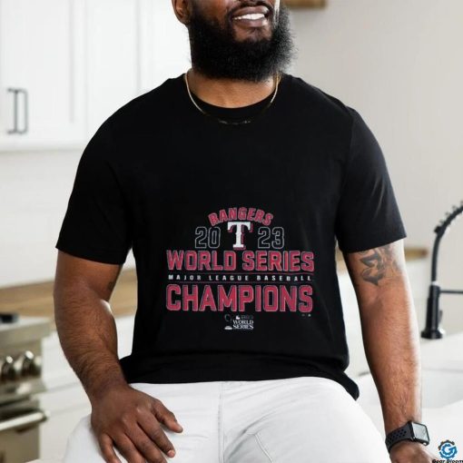 Texas Rangers 47 2023 World Series Champions Playoff Franklin Long Sleeve T Shirt