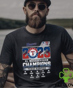 Texas Rangers AL West Champs 2023 Unisex T Shirt