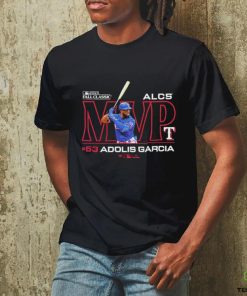 Texas Rangers Adolis Garcia Black 2023 American League Champions MVP T Shirt