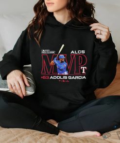Texas Rangers Adolis Garcia Black 2023 American League Champions MVP T Shirt