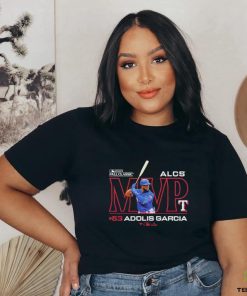 Texas Rangers Adolis Garcia Black 2023 American League Champions MVP T Shirt