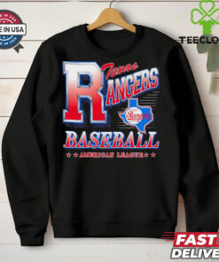 Texas Rangers American National League vintage shirt