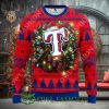 Los Angeles Dodgers Christmas Pine Trees Sweater