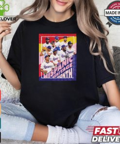 Texas Rangers Celebrating Hispanic Heritage Month Players 2024 Poster t shirt 2 Texas Rangers Celebrating Hispanic Heritage Month Players 2024 Poster t shirt